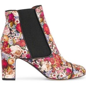 Tabitha Simmons Ankle Boots 
Micki Multi Tapestry Print 
Size 38